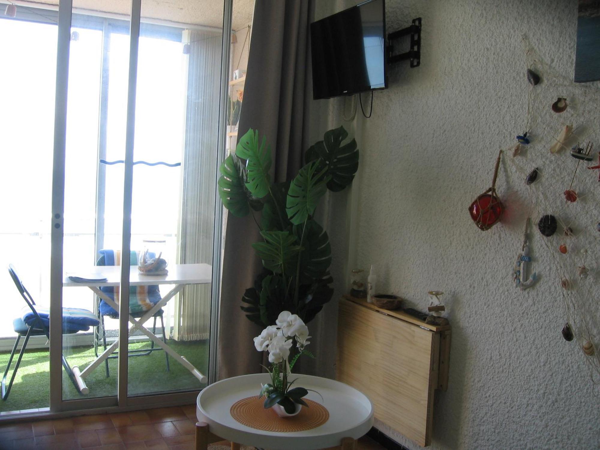 Studio Vue Sur La Mer Au 6Eme Et Dernier Etage กาเนต์-อ็อง-รูสซียง ภายนอก รูปภาพ